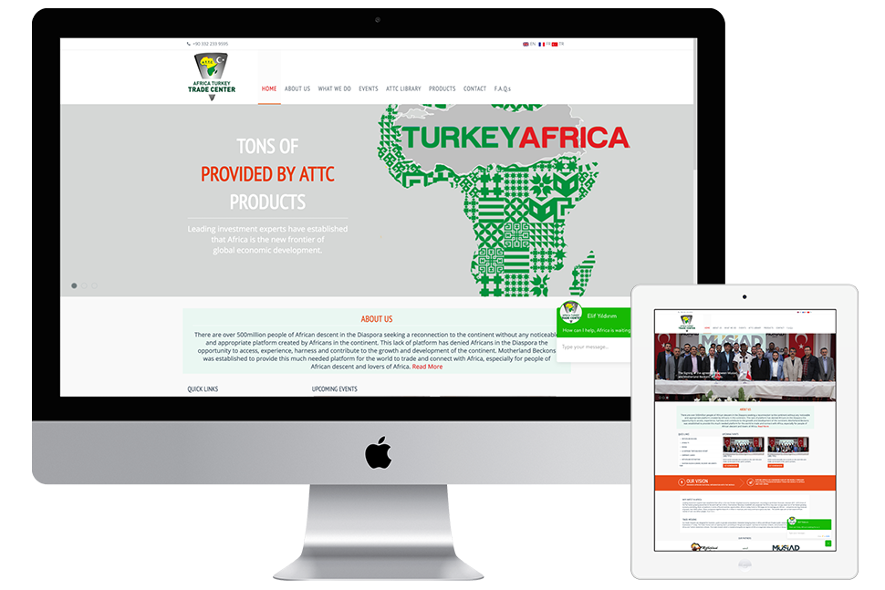 Nourkas Web Portfolio ATTC Website