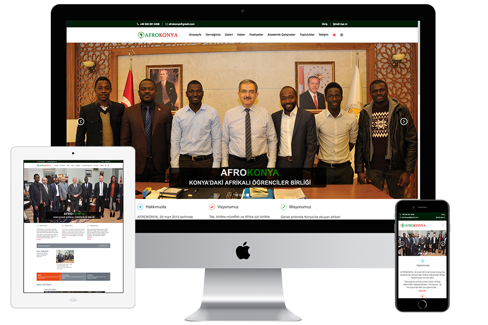 Nourkas Web Portfolio Afrokonya website Design and Coding