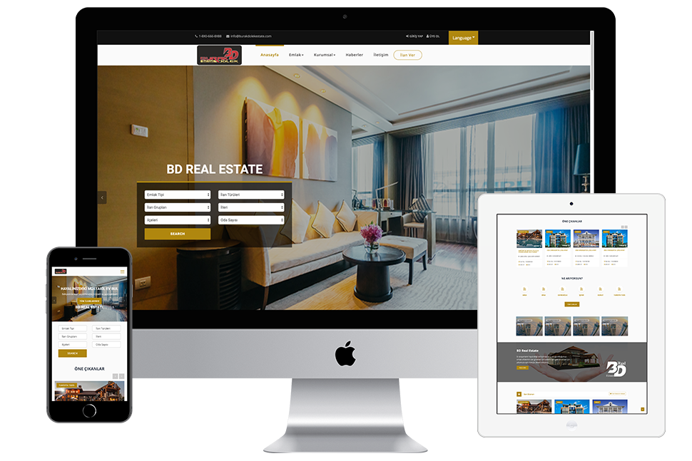 Nourkas Web Portfolio BD Estate Website