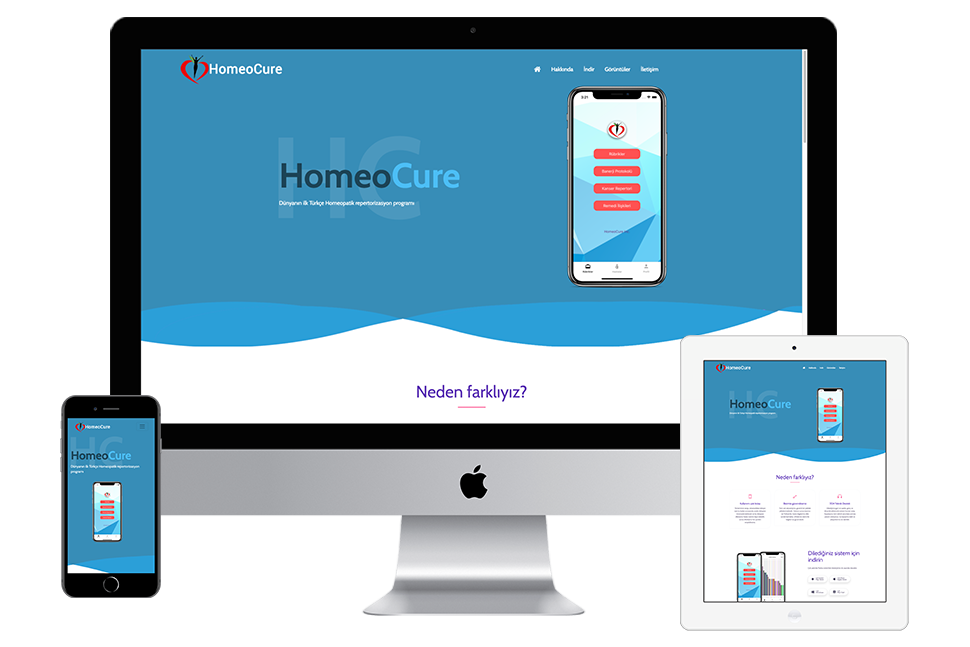 Nourkas Web Portfolio HomeoCure Website