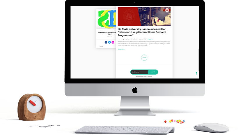 Scholarship Opportunities web sitesi tasarım ve kodlama