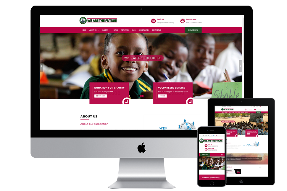 Nourkas Web Portfolio We Are The Future Website